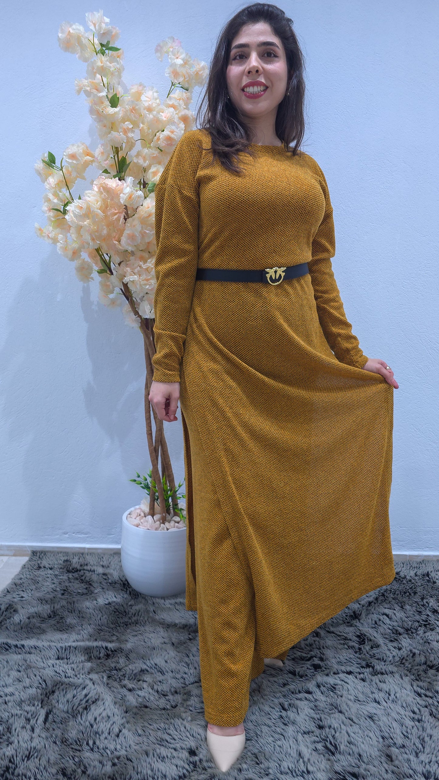 Ensemble Pour Elles — Robe + Pantalon