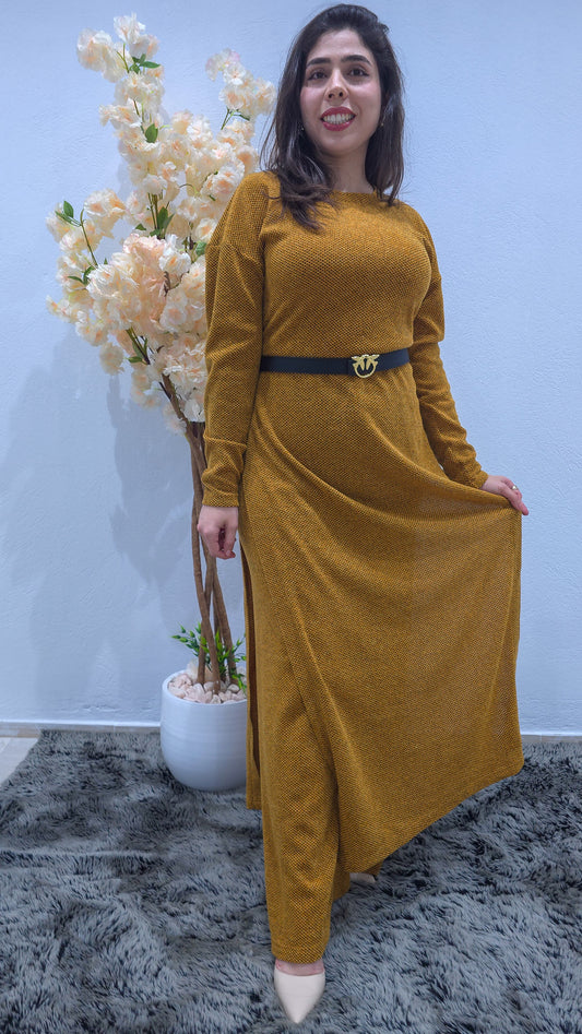 Robe Pour Elles — Moutarde