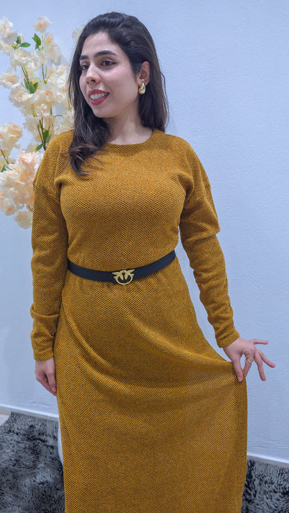 Robe Pour Elles — Moutarde