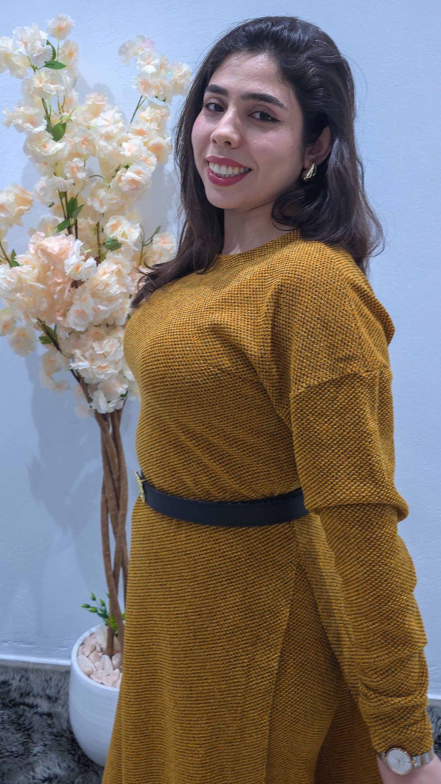 Robe Pour Elles — Moutarde