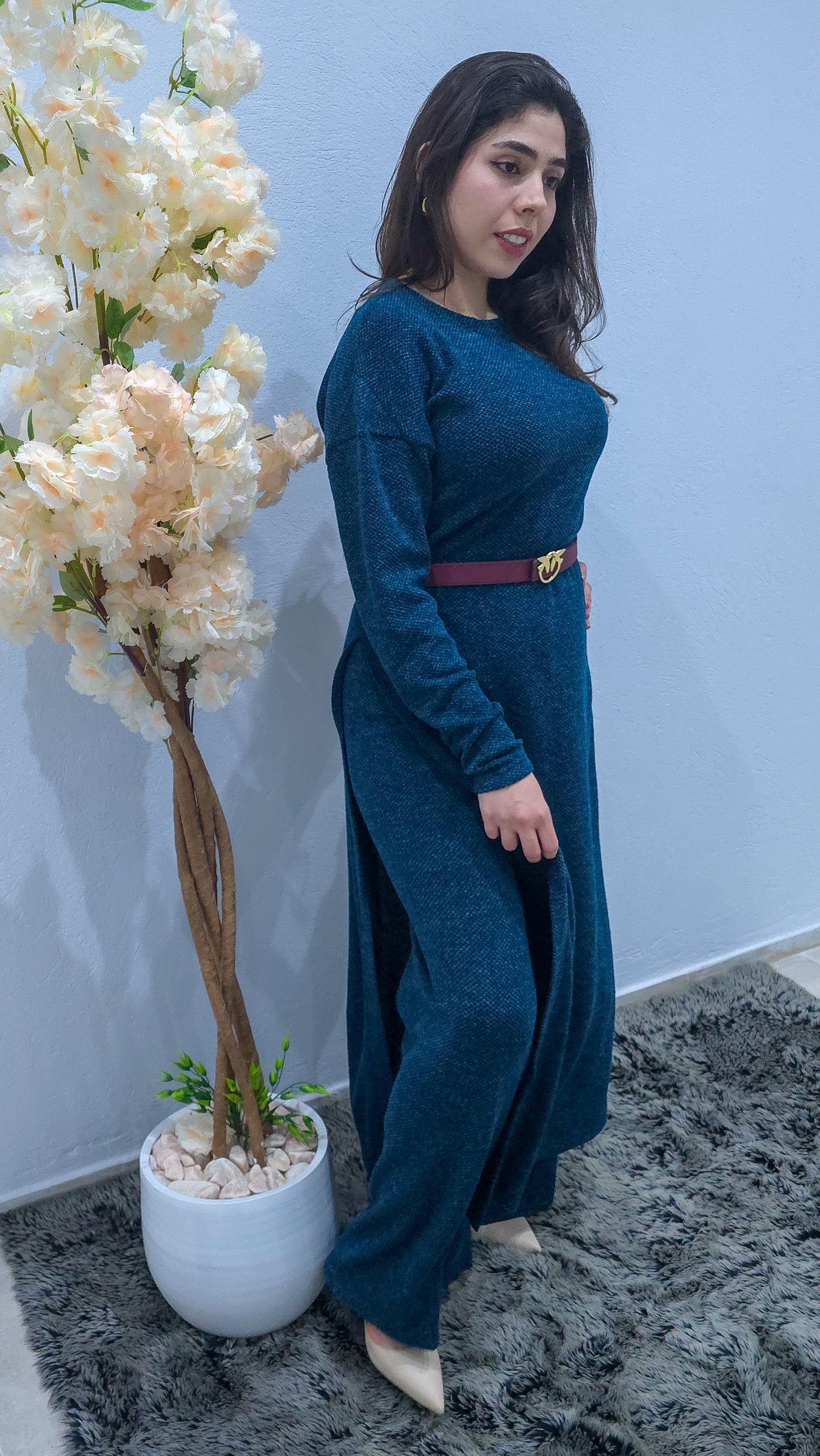 Robe Pour Elles —Turquoise