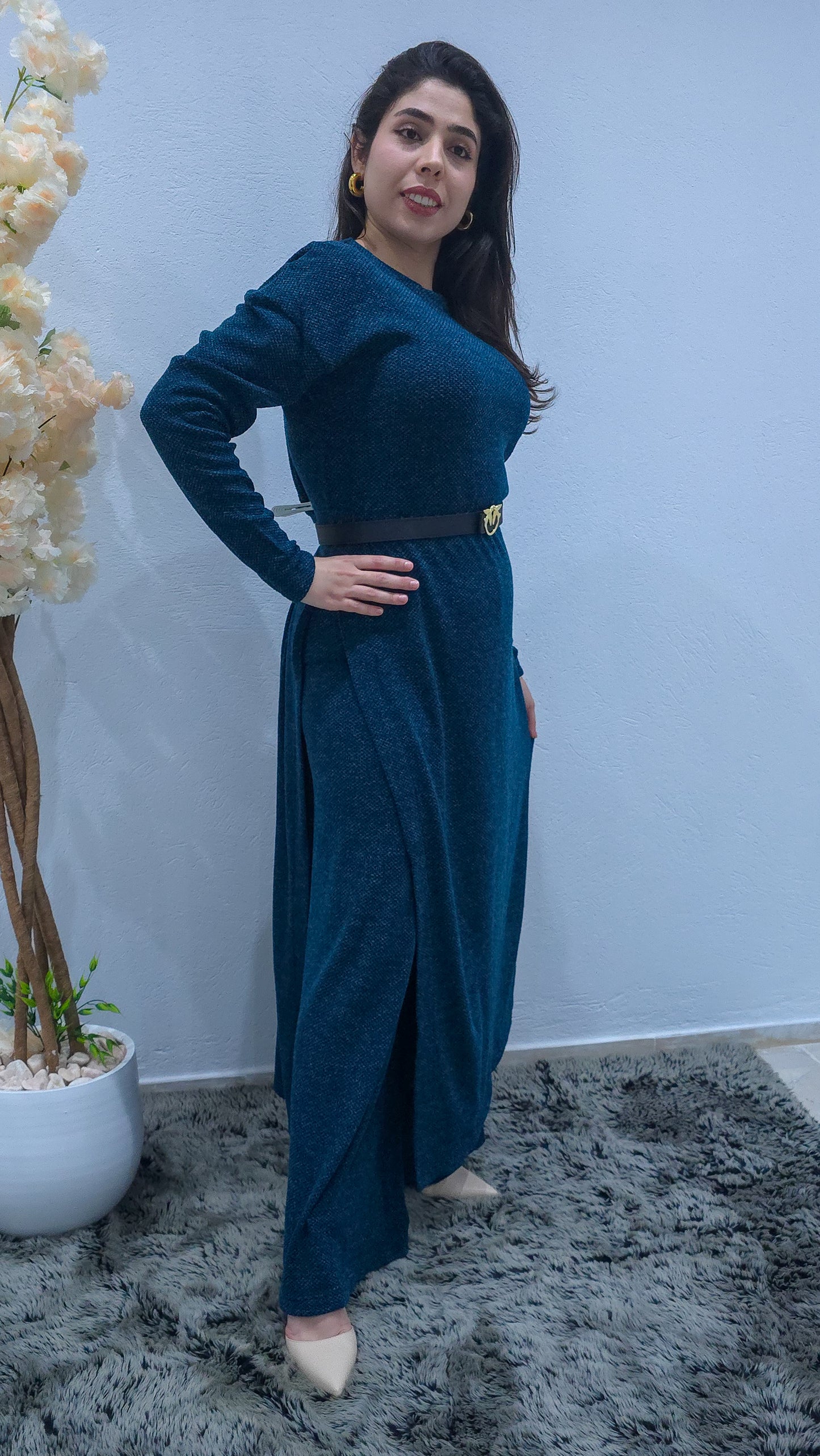 Robe Pour Elles —Turquoise